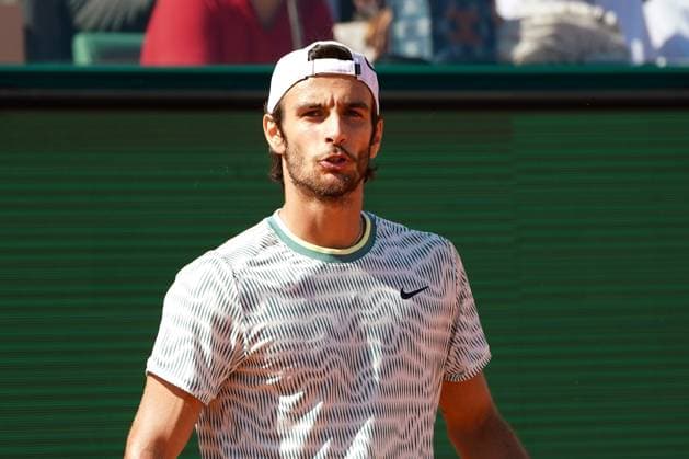 Lorenzo Musetti (Italie) TENNIS : Monaco Rolex Master 1000 - 8eme de finale - Monaco - 11 04 2024 NorbertScanella Panoramic 