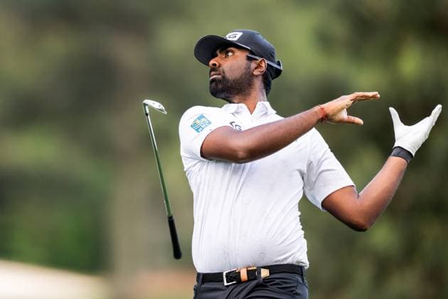240411 Sahith Theegala of the United States during the first round of the 2024 Masters Golf Tournament on April 11, 2024 in Augusta. Photo: Petter Arvidson BILDBYRAN kod PA PA0792 bbeng golf masters the masters Augusta us masters Copyright: PETTERxARVIDSON BB240411PA175