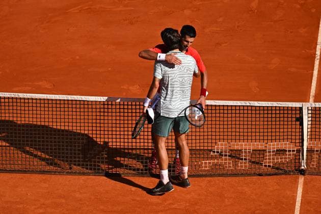 Monaco Rolex Masters Novak Djokovic (SRB) during his second round match at the Monaco Rolex Masters in Monte Carlo, on April, 11, 2024. Photo by Corinne Dubreuil ABACAPRESS.COM Monaco Monaco  Copyright: xDubreuilxCorinne ABACAx