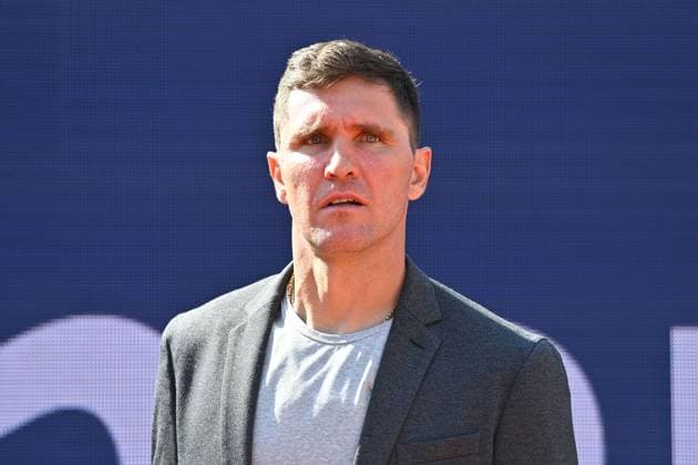 Mischa Zverev, Turnierdirektor Allianz Para Trophy, Einzelbild,angeschnittenes Einzelmotiv,Portraet,Portrait,Porträt. Tennis BMW Open 2024 vom 13.04.-21.04. 2024