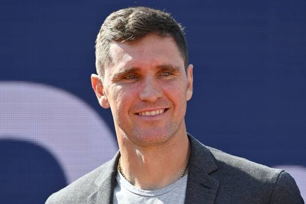 Mischa Zverev, Turnierdirektor Allianz Para Trophy, Einzelbild,angeschnittenes Einzelmotiv,Portraet,Portrait,Porträt. Tennis BMW Open 2024 vom 13.04.-21.04. 2024