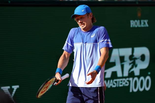 Alex De Minaur (Australie) TENNIS : Monaco Rolex Masters - 1 4 de finale - Monaco - 12 04 2024 NorbertScanella Panoramic 