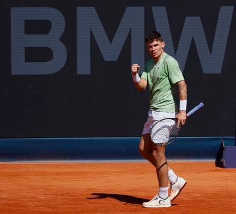 13.04.2024, BMW Open, ATP, Tennis Herren Tour 250, Iphitos Muenchen, Tennis, im Bild: Daniel Masur (GER)