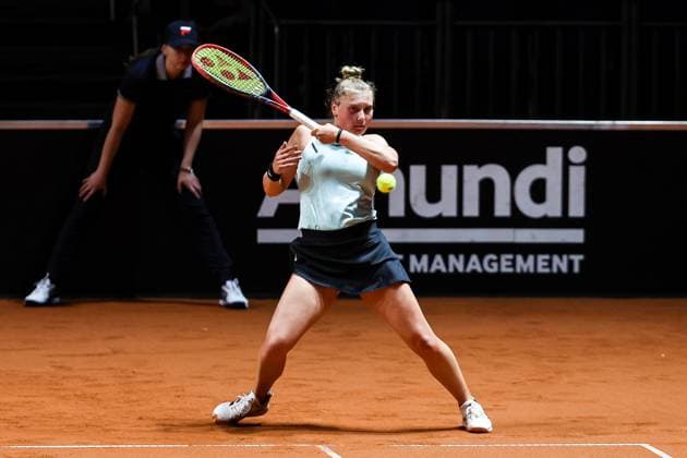 Nastasja Schunk (GER) Porsche Tennis Grand Prix GP Stuttgart 2024, Porsche-Arena, 13.04.2024 GER Porsche Tennis Grand Prix GP Stuttgart 2024 Porsche-Arena, 13.04.2024 Stuttgart Copyright: xEibner-Pressefoto RogerxBuerkex EP