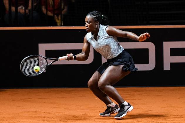 Sachia Vickery (USA) Porsche Tennis Grand Prix GP Stuttgart 2024, Porsche-Arena, 13.04.2024 GER Porsche Tennis Grand Prix GP Stuttgart 2024 Porsche-Arena, 13.04.2024 Stuttgart Copyright: xEibner-Pressefoto RogerxBuerkex EP