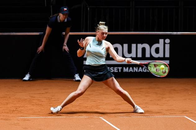 Nastasja Schunk (GER) Porsche Tennis Grand Prix GP Stuttgart 2024, Porsche-Arena, 13.04.2024 GER Porsche Tennis Grand Prix GP Stuttgart 2024 Porsche-Arena, 13.04.2024 Stuttgart Copyright: xEibner-Pressefoto RogerxBuerkex EP