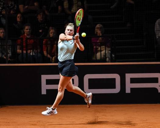 Nastasja Schunk (GER) Porsche Tennis Grand Prix GP Stuttgart 2024, Porsche-Arena, 13.04.2024 GER Porsche Tennis Grand Prix GP Stuttgart 2024 Porsche-Arena, 13.04.2024 Stuttgart Copyright: xEibner-Pressefoto RogerxBuerkex EP