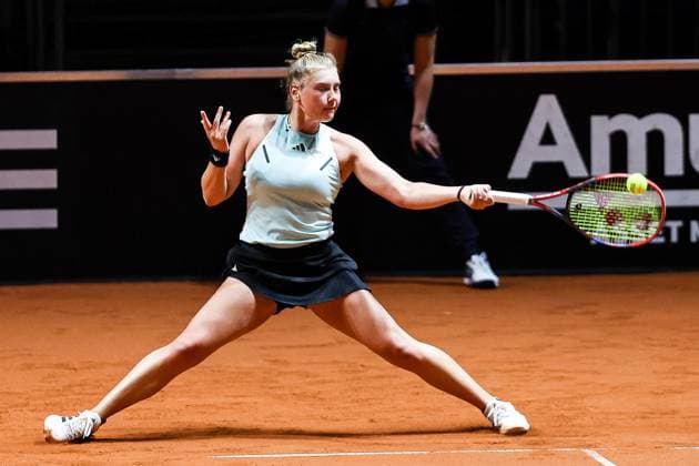 Nastasja Schunk (GER) Porsche Tennis Grand Prix GP Stuttgart 2024, Porsche-Arena, 13.04.2024 GER Porsche Tennis Grand Prix GP Stuttgart 2024 Porsche-Arena, 13.04.2024 Stuttgart Copyright: xEibner-Pressefoto RogerxBuerkex EP
