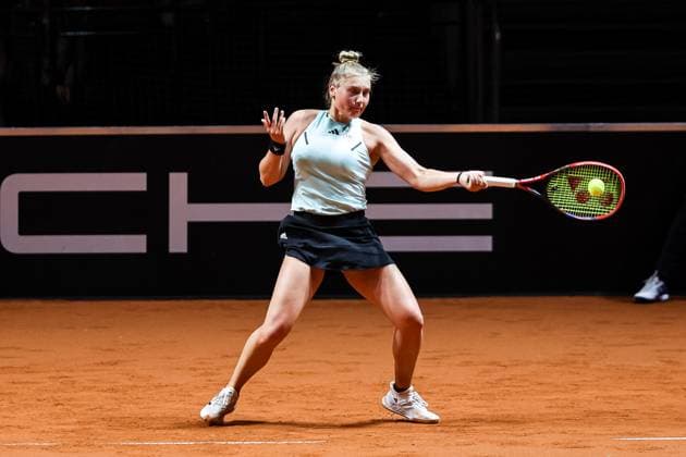 Nastasja Schunk (GER) Porsche Tennis Grand Prix GP Stuttgart 2024, Porsche-Arena, 13.04.2024 GER Porsche Tennis Grand Prix GP Stuttgart 2024 Porsche-Arena, 13.04.2024 Stuttgart Copyright: xEibner-Pressefoto RogerxBuerkex EP