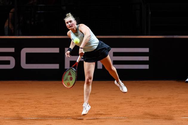 Nastasja Schunk (GER) Porsche Tennis Grand Prix GP Stuttgart 2024, Porsche-Arena, 13.04.2024 GER Porsche Tennis Grand Prix GP Stuttgart 2024 Porsche-Arena, 13.04.2024 Stuttgart Copyright: xEibner-Pressefoto RogerxBuerkex EP