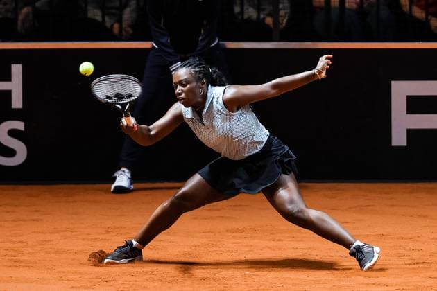 Sachia Vickery (USA) Porsche Tennis Grand Prix GP Stuttgart 2024, Porsche-Arena, 13.04.2024 GER Porsche Tennis Grand Prix GP Stuttgart 2024 Porsche-Arena, 13.04.2024 Stuttgart Copyright: xEibner-Pressefoto RogerxBuerkex EP