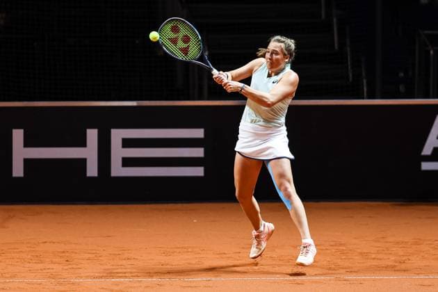 Carolina Kuhl (GER) Porsche Tennis Grand Prix GP Stuttgart 2024, Porsche-Arena, 13.04.2024 GER Porsche Tennis Grand Prix GP Stuttgart 2024 Porsche-Arena, 13.04.2024 Stuttgart Copyright: xEibner-Pressefoto RogerxBuerkex EP