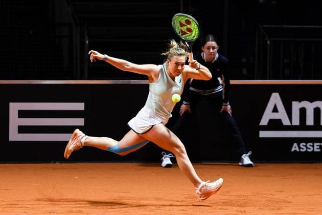 Carolina Kuhl (GER) Porsche Tennis Grand Prix GP Stuttgart 2024, Porsche-Arena, 13.04.2024 GER Porsche Tennis Grand Prix GP Stuttgart 2024 Porsche-Arena, 13.04.2024 Stuttgart Copyright: xEibner-Pressefoto RogerxBuerkex EP