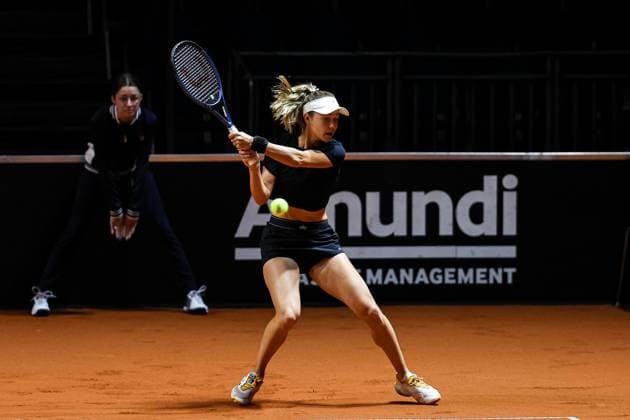 Anna Kalinskaya (RUS) Porsche Tennis Grand Prix GP Stuttgart 2024, Porsche-Arena, 13.04.2024 GER Porsche Tennis Grand Prix GP Stuttgart 2024 Porsche-Arena, 13.04.2024 Stuttgart Copyright: xEibner-Pressefoto RogerxBuerkex EP
