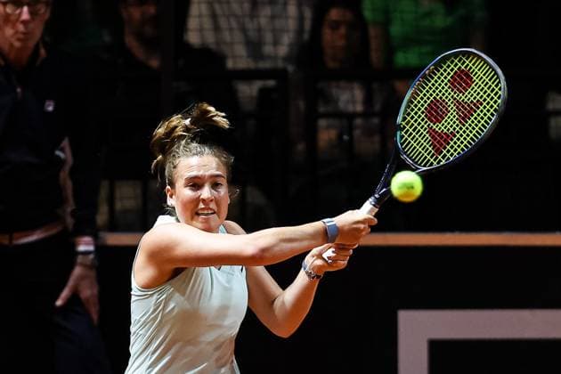 Carolina Kuhl (GER) Porsche Tennis Grand Prix GP Stuttgart 2024, Porsche-Arena, 13.04.2024 GER Porsche Tennis Grand Prix GP Stuttgart 2024 Porsche-Arena, 13.04.2024 Stuttgart Copyright: xEibner-Pressefoto RogerxBuerkex EP