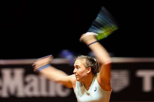 Carolina Kuhl (GER) Porsche Tennis Grand Prix GP Stuttgart 2024, Porsche-Arena, 13.04.2024 GER Porsche Tennis Grand Prix GP Stuttgart 2024 Porsche-Arena, 13.04.2024 Stuttgart Copyright: xEibner-Pressefoto RogerxBuerkex EP
