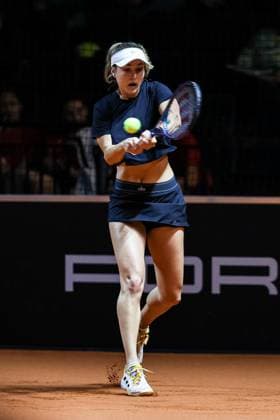 Anna Kalinskaya (RUS) Porsche Tennis Grand Prix GP Stuttgart 2024, Porsche-Arena, 13.04.2024 GER Porsche Tennis Grand Prix GP Stuttgart 2024 Porsche-Arena, 13.04.2024 Stuttgart Copyright: xEibner-Pressefoto RogerxBuerkex EP