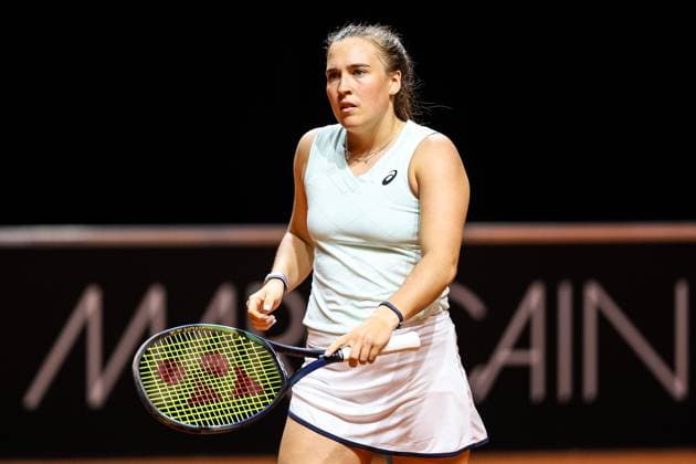 Carolina Kuhl (GER) Porsche Tennis Grand Prix GP Stuttgart 2024, Porsche-Arena, 13.04.2024 GER Porsche Tennis Grand Prix GP Stuttgart 2024 Porsche-Arena, 13.04.2024 Stuttgart Copyright: xEibner-Pressefoto RogerxBuerkex EP