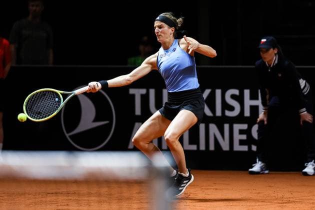 Kathinka von Deichmann (LIE) Porsche Tennis Grand Prix GP Stuttgart 2024, Porsche-Arena, 13.04.2024 GER Porsche Tennis Grand Prix GP Stuttgart 2024 Porsche-Arena, 13.04.2024 Stuttgart Copyright: xEibner-Pressefoto RogerxBuerkex EP