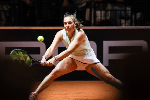 Carolina Kuhl (GER) Porsche Tennis Grand Prix GP Stuttgart 2024, Porsche-Arena, 13.04.2024 GER Porsche Tennis Grand Prix GP Stuttgart 2024 Porsche-Arena, 13.04.2024 Stuttgart Copyright: xEibner-Pressefoto RogerxBuerkex EP