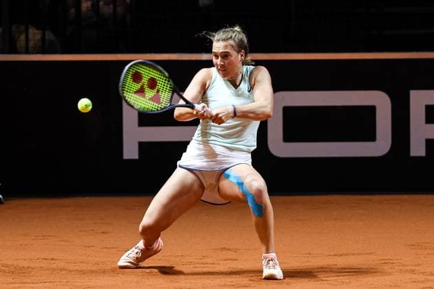 Carolina Kuhl (GER) Porsche Tennis Grand Prix GP Stuttgart 2024, Porsche-Arena, 13.04.2024 GER Porsche Tennis Grand Prix GP Stuttgart 2024 Porsche-Arena, 13.04.2024 Stuttgart Copyright: xEibner-Pressefoto RogerxBuerkex EP