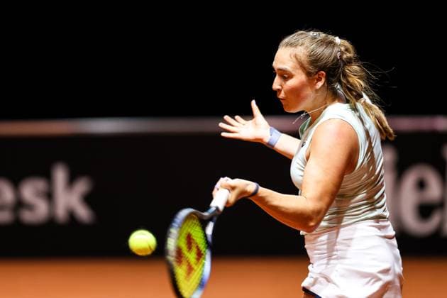 Carolina Kuhl (GER) Porsche Tennis Grand Prix GP Stuttgart 2024, Porsche-Arena, 13.04.2024 GER Porsche Tennis Grand Prix GP Stuttgart 2024 Porsche-Arena, 13.04.2024 Stuttgart Copyright: xEibner-Pressefoto RogerxBuerkex EP
