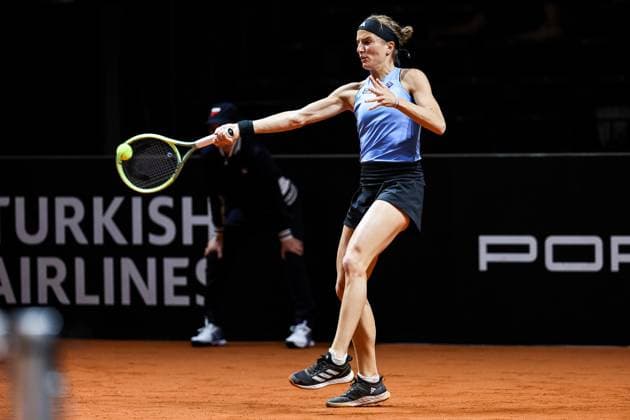 Kathinka von Deichmann (LIE) Porsche Tennis Grand Prix GP Stuttgart 2024, Porsche-Arena, 13.04.2024 GER Porsche Tennis Grand Prix GP Stuttgart 2024 Porsche-Arena, 13.04.2024 Stuttgart Copyright: xEibner-Pressefoto RogerxBuerkex EP