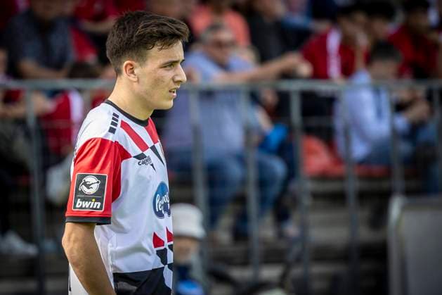 3. Liga, FC Viktoria Köln - Hallescher FC, 13.04.2024 Said El Mala (FC Viktoria Köln, 22); 3. Liga, FC Viktoria Köln - Hallescher FC, 33. Spieltag, am 13.04.2024 im Sportpark Höhenberg in Köln. DFL REGULATIONS PROHIBIT ANY USE OF PHOTOGRAPHS AS IMAGE SEQUENCES AND OR QUASI-VIDEO. Copyright: xBEAUTIFULxSPORTS LeahxKohringx