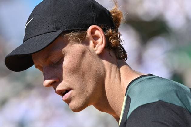 Tennis - Rolex Monte Carlo 2024 - ATP, Tennis Herren - Jannik Sinner - Italie TENNIS - Rolex Monte Carlo 2024 - MC - 13 04 2024 ChrysleneCaillaud Panoramic 