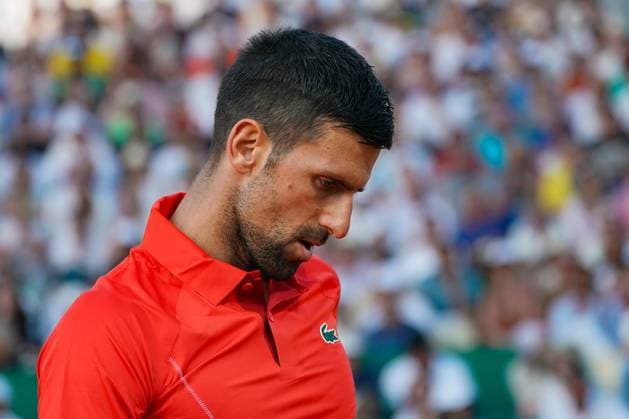 Novak Djokovic (Serbie) TENNIS : Monaco Rolex Masters - 1 4 de finale - Monaco - 12 04 2024 NorbertScanella Panoramic 