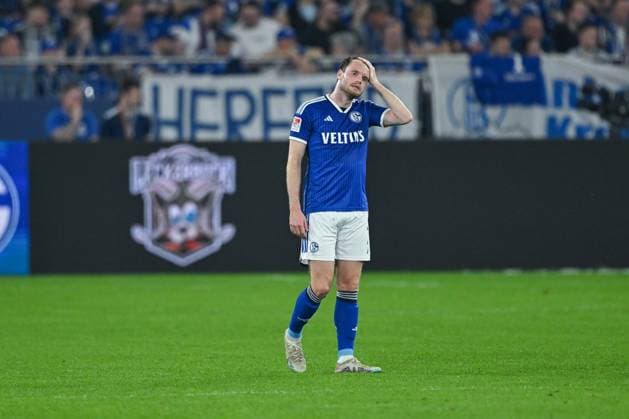 13.04.2024, Fussball, 2. Bundesliga, 29. Spieltag Saison 2023 2024, FC Schalke 04 - 1. FC Nuernberg, Thomas Ouwejan (FC Schalke 04) xRHR-FOTO TKx