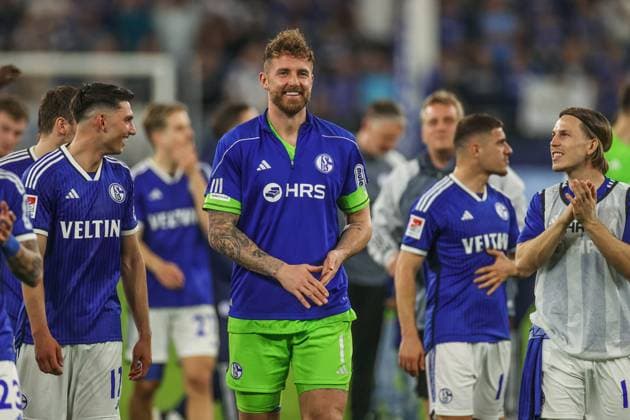 13.04.2024, Fussball, 2. Bundesliga, 29. Spieltag, Saison 2023 2024, FC Schalke 04 - 1. FC Nuernberg, Ralf Fährmann (FC Schalke 04) Gelsenkirchen Veltins Arena NRW Deutschland xRHR-FOTO TRx *** 13 04 2024, Football, 2 Bundesliga, Matchday 29, Season 2023 2024, FC Schalke 04 1 FC Nuremberg, Ralf Fährmann FC Schalke 04 Gelsenkirchen Veltins Arena NRW Germany xRHR PHOTO TRx Copyright: RHR-FOTOx RHR-FOTO TR