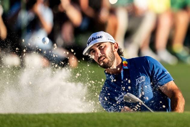 240413 Max Homa of the United States during the third round of the 2024 Masters Golf Tournament on April 13, 2024 in Augusta. Photo: Petter Arvidson BILDBYRAN kod PA PA0794 bbeng golf masters the masters Augusta us masters Copyright: PETTERxARVIDSON BB240413PA137