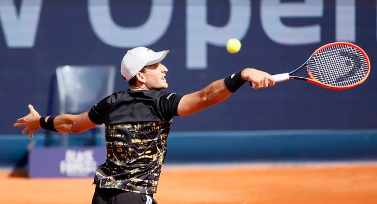 14.04.2024, ATP, Tennis Herren Tour 250, BMW Open 2024, Iphitos Muenchen, Tennis, im Bild: Francesco Passaro (ITA)