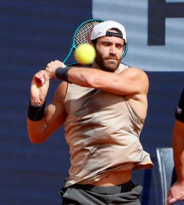 14.04.2024, ATP, Tennis Herren Tour 250, BMW Open 2024, Iphitos Muenchen, Tennis, im Bild: Andrea Pellegrino (ITA)