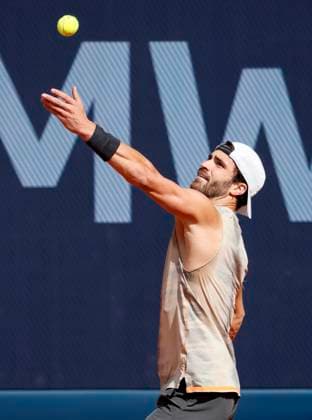 14.04.2024, ATP, Tennis Herren Tour 250, BMW Open 2024, Iphitos Muenchen, Tennis, im Bild: Andrea Pellegrino (ITA)