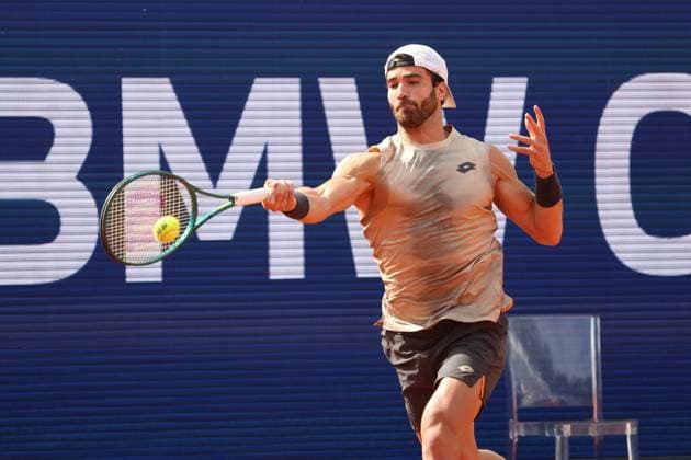 Andrea Pellegrino (ITA) Tennis BMW Open 2024 14.04.2004 München FOTO: Mladen Lackovic LakoPress