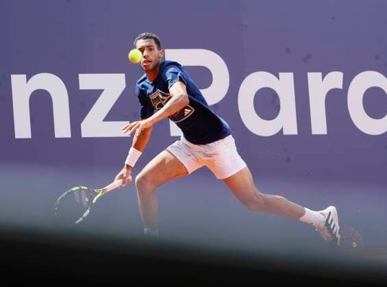 14.04.2024, ATP, Tennis Herren Tour 250, BMW Open 2024, Iphitos Muenchen, Tennis, im Bild: Felix Auger Aliassime (CAN)