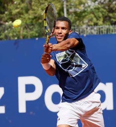 14.04.2024, ATP, Tennis Herren Tour 250, BMW Open 2024, Iphitos Muenchen, Tennis, im Bild: Felix Auger Aliassime (CAN)