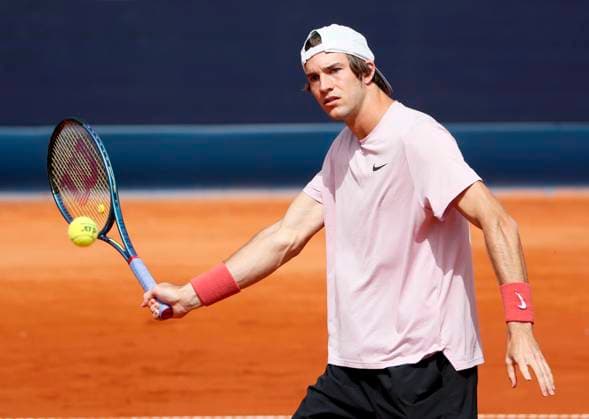 14.04.2024, ATP, Tennis Herren Tour 250, BMW Open 2024, Iphitos Muenchen, Tennis, im Bild: Henri Squire (GER)