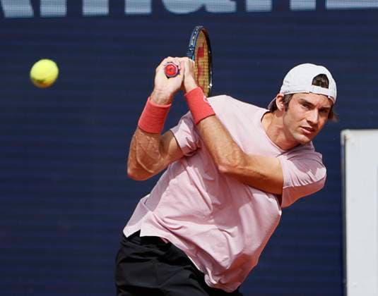 14.04.2024, ATP, Tennis Herren Tour 250, BMW Open 2024, Iphitos Muenchen, Tennis, im Bild: Henri Squire (GER)