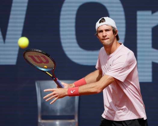 14.04.2024, ATP, Tennis Herren Tour 250, BMW Open 2024, Iphitos Muenchen, Tennis, im Bild: Henri Squire (GER)