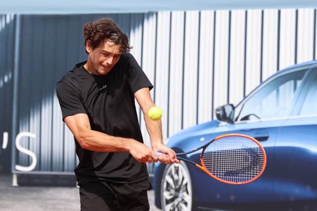 Taylor Fritz (USA) beim Training Tennis BMW Open 2024 14.04.2004 München FOTO: Mladen Lackovic LakoPress