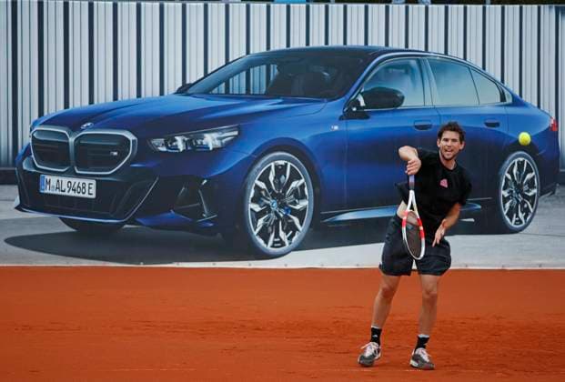 15.04.2024, BMW Open 2024, MTTC Iphitos Muenchen, Tennis, Muenchen, im Bild: Dominic Thiem (AUT)