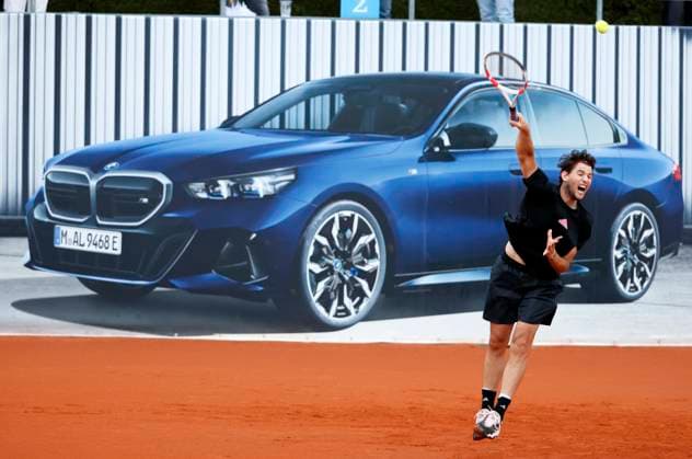 15.04.2024, BMW Open 2024, MTTC Iphitos Muenchen, Tennis, Muenchen, im Bild: Dominic Thiem (AUT)