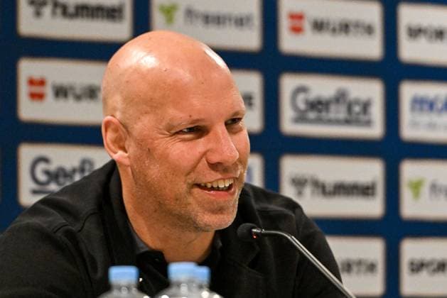 GER, Olympia-Quali 2024, Paraguay (PAR) vs Deutschland (GER) 14.04.2024, ratiopharm arena, Neu-Ulm, GER, Olympia-Quali 2024, Paraguay (PAR) vs Deutschland (GER), im Bild DHB Vorstand Axel Kromer, Pressekonferenz vor dem Spiel