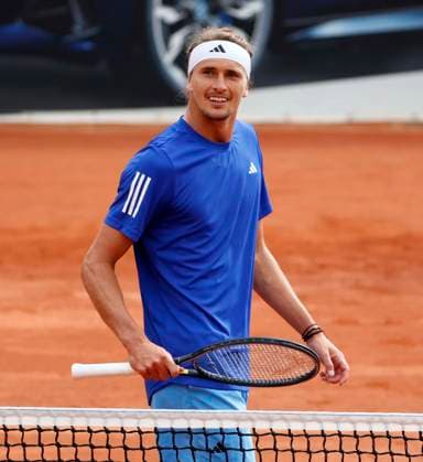 15.04.2024, BMW Open 2024, MTTC Iphitos Muenchen, Tennis, Muenchen, im Bild: Alexander Zverev (GER)