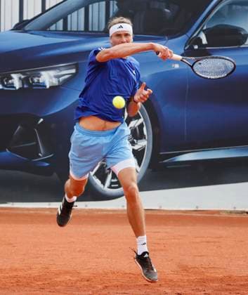 15.04.2024, BMW Open 2024, MTTC Iphitos Muenchen, Tennis, Muenchen, im Bild: Alexander Zverev (GER)