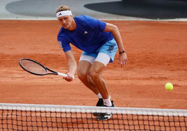 Sport Bilder des Tages 15.04.2024, BMW Open 2024, MTTC Iphitos Muenchen, Tennis, Muenchen, im Bild: Alexander Zverev (GER)