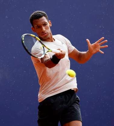15.04.2024, BMW Open 2024, MTTC Iphitos Muenchen, Tennis, Muenchen, im Bild: Felix Auger Aliassime (CAN)